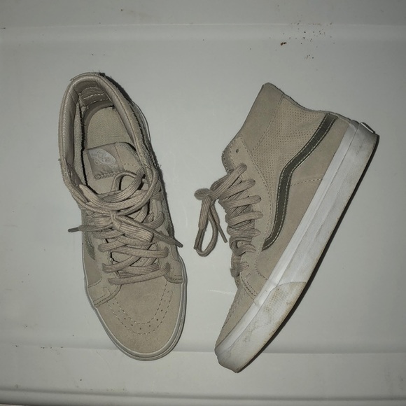 perforated suede vans